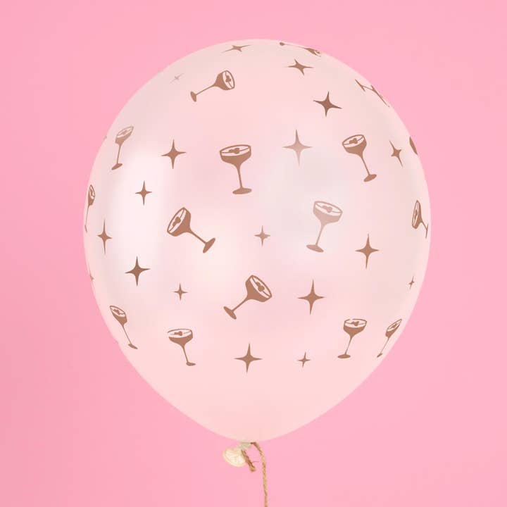 xo, Fetti - Wholesale Balloon - Espresso Martini Balloon Pack - 24 latex balloons, birthday, bachelorette