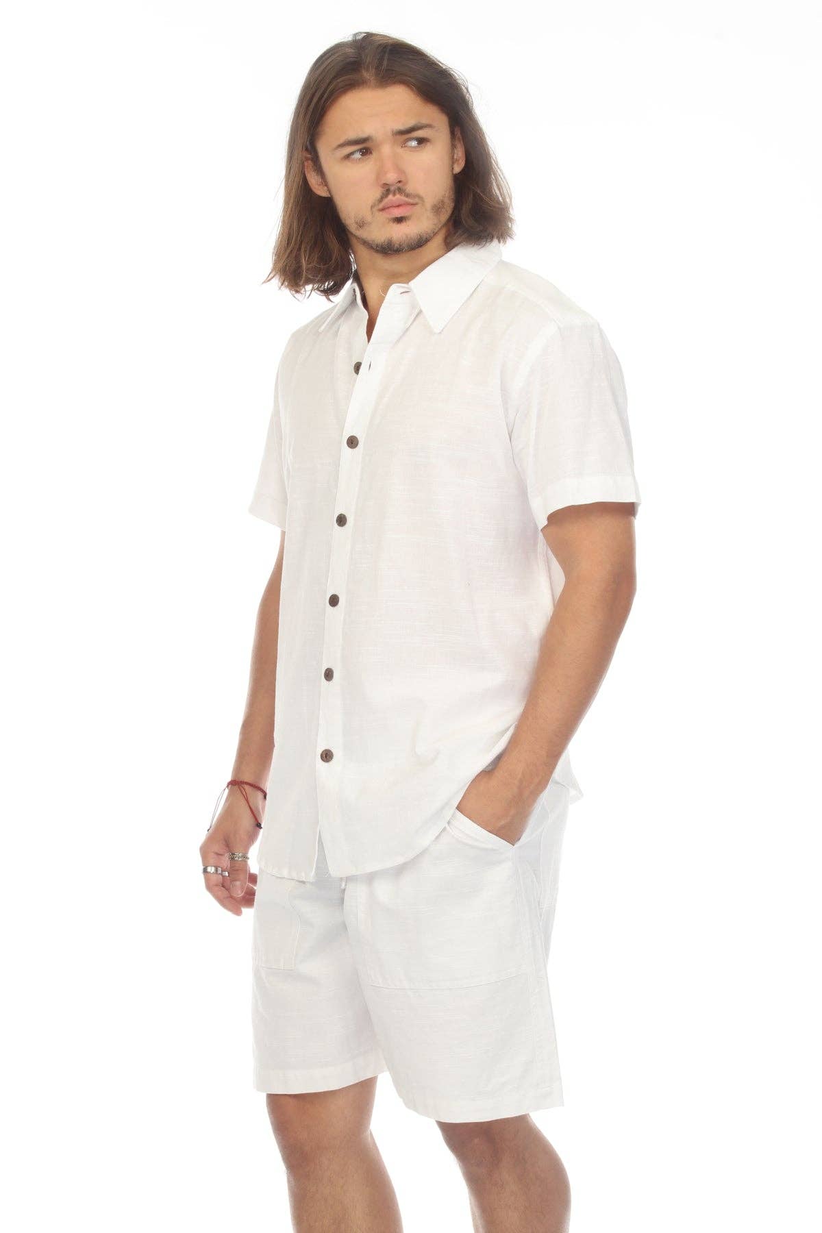 Lakhays Collection Inc. – Großhandel Hemd mit Button-down-Kragen – Herren – Herren-Kurzarmhemd aus Baumwolle mit Knopfleiste8