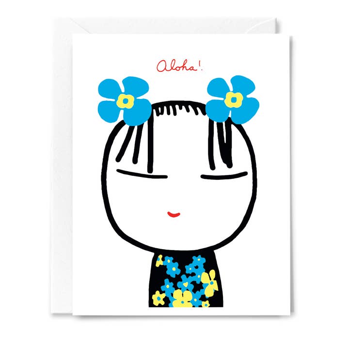 Kokoro Aloha Card - Toni Yuly-serie voor wholesale door Apricity Press