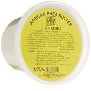 100% Raw African SHEA BUTTER Unrefined Organic Pure Premium Quality From  Ghana Choose Size and Color 2oz, 8oz, 1,2,3,5,10,20, 50 Lbs -  Canada