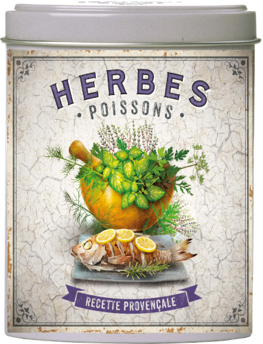 French Feast - Wholesale Dried Spice Mix - Esprit Provence · Fish herbs, tin0