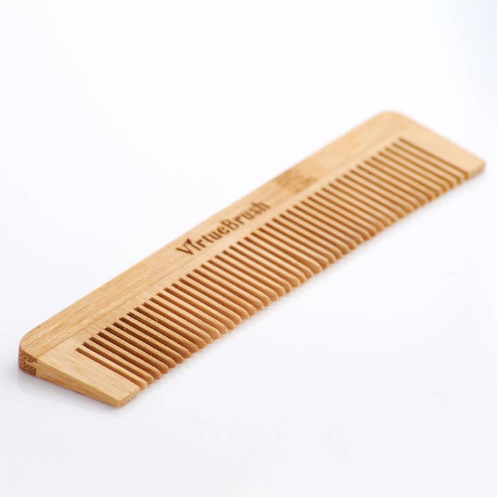 VirtueBrush - Wholesale Hair Brush/Comb - Bamboo Pocket Hair Comb2