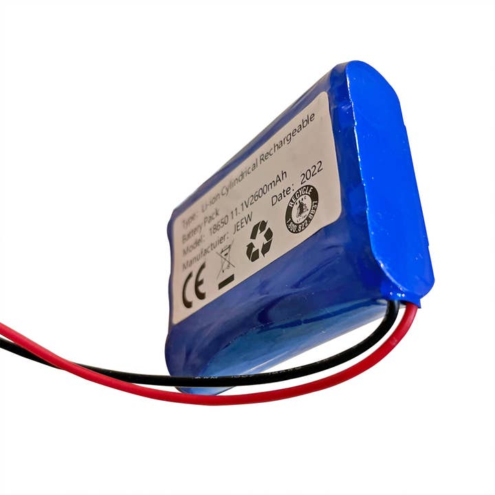 FIXTUREDISPLAYS - Wholesale Portable Charger - 2.5X2X0.7" Li-ion Cylindrical Rechargeable Battery Pack 12V (nominal) 2600mAH 10107-BATTERY3