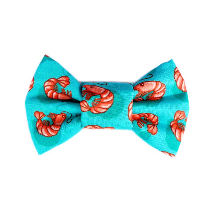 Dog Bow Tie - Prawns for wholesale by Steph & Joe Art Co.