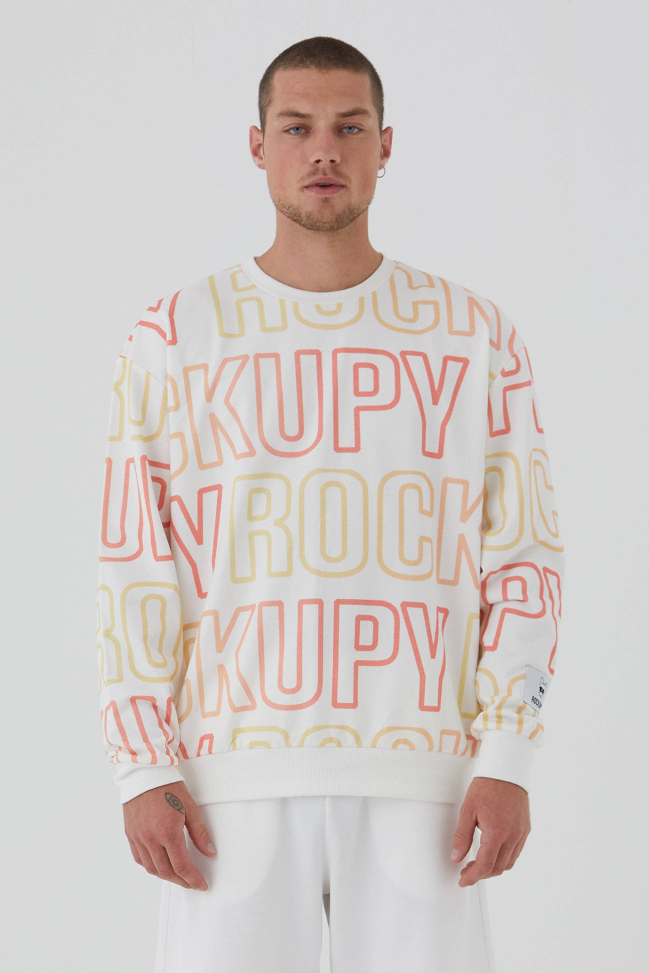 Rockupy - Wholesale Graphic Sweatshirt - Unisex - Allover Wanja Unisex Sweatshirt3
