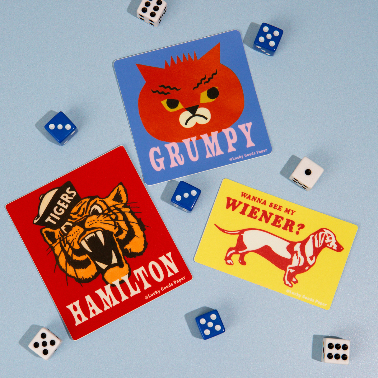 Lucky Goods Paper - Vendita all'ingrosso Adesivi per telefoni e laptop - Grumpy Cat – Adesivo in vinile opaco4