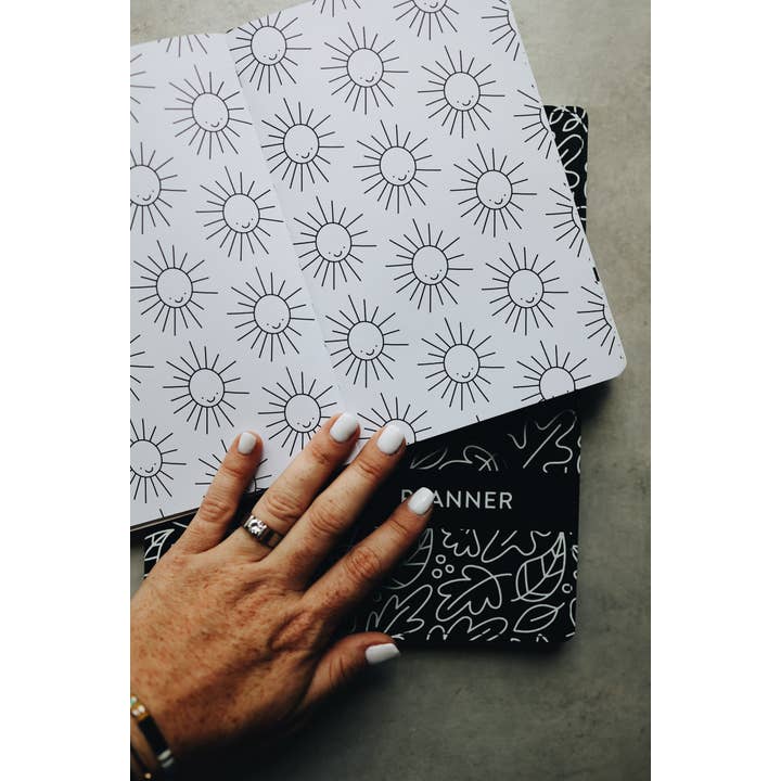 Rad & Happy - Wholesale Planner - 5x8 Undated Planner - Leaves Edition7