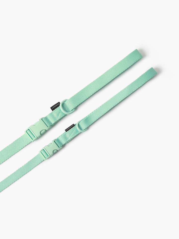 Laisse mains libres Macaron . Aqua pour la vente par Pets So Good