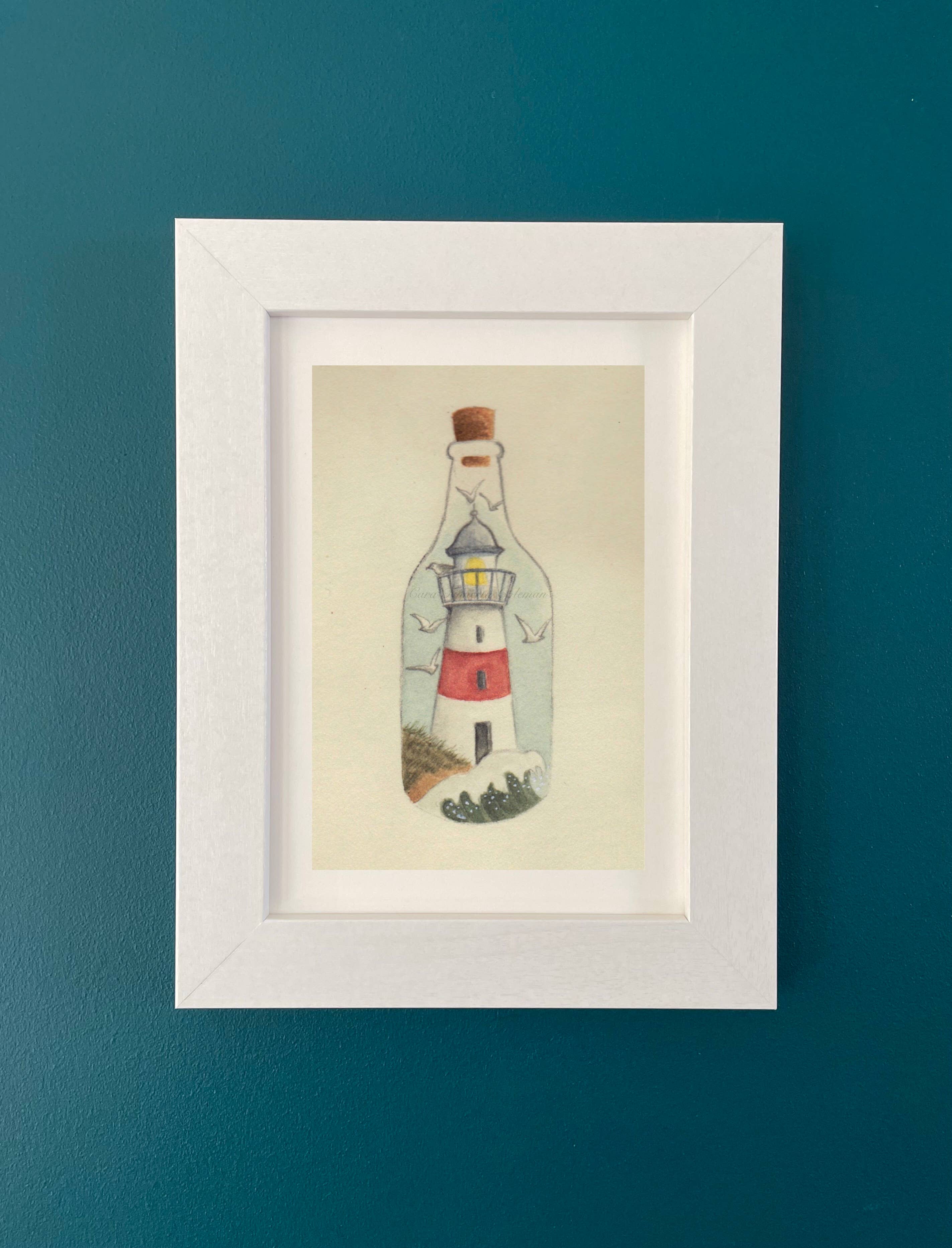 Little Bear Illustration - Wholesale Art Print - The Lighthouse Fine Art Print1