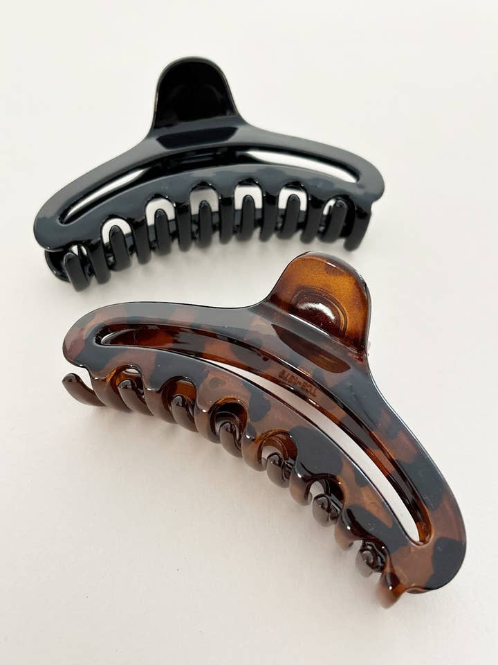 Zen Oval Hårklo Clips (2 farver) for engroshandel hos Angels Whisper Accessories