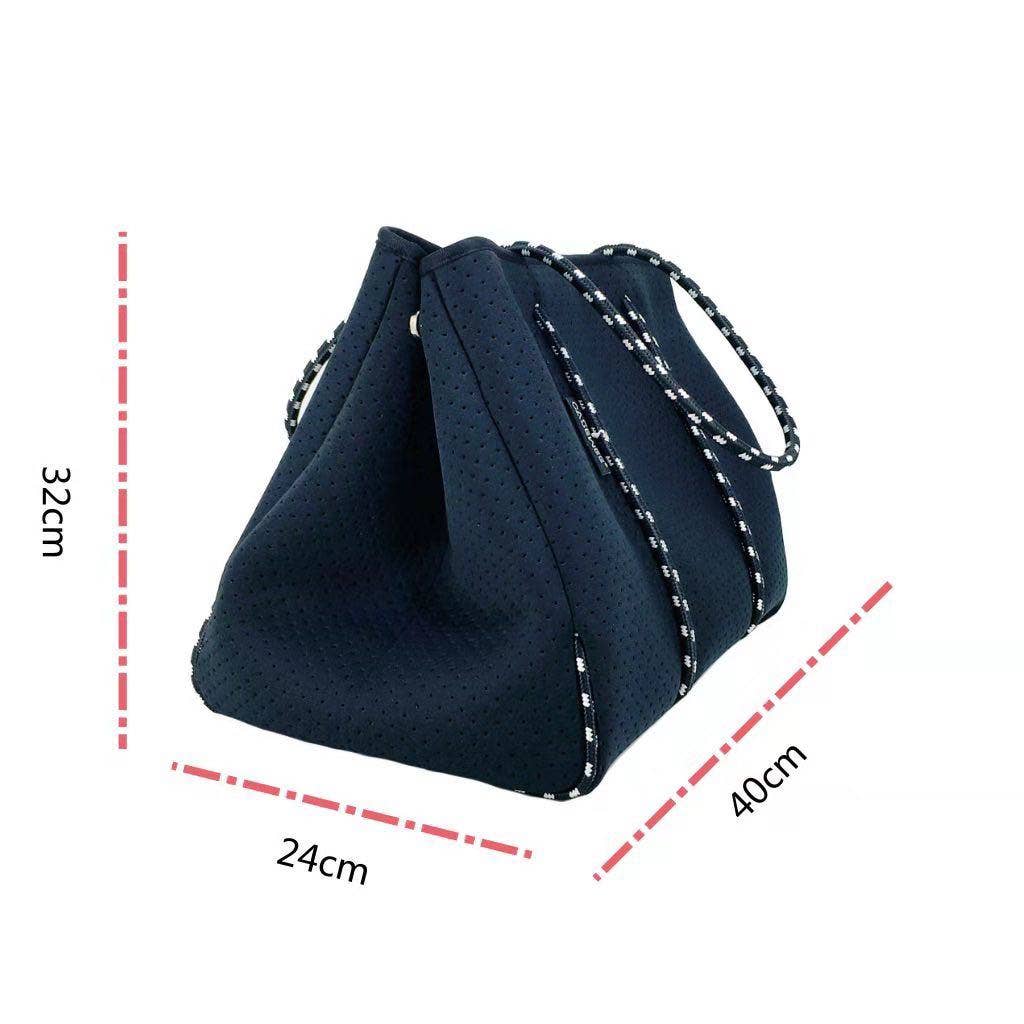 The Classy Cloth WS - Vendita all'ingrosso Borsa da spiaggia - Borsa da spiaggia - Black Leopard RTS4