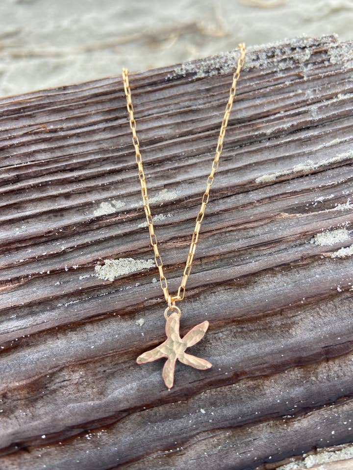 Starfish Necklace for wholesale by Bella Mack Jewelry