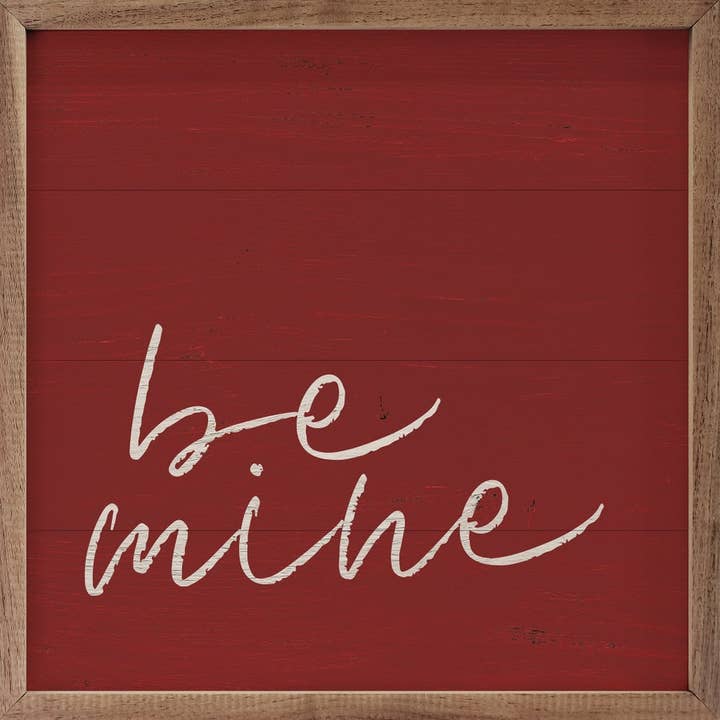 Be Mine Red Art Print for wholesale by Kendrick Home