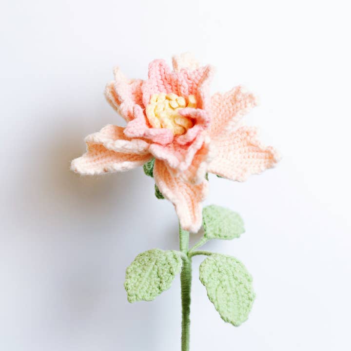 The Way to You - Wholesale Artificial flowers - Handmade Crochet Flower- Rose de Couture6