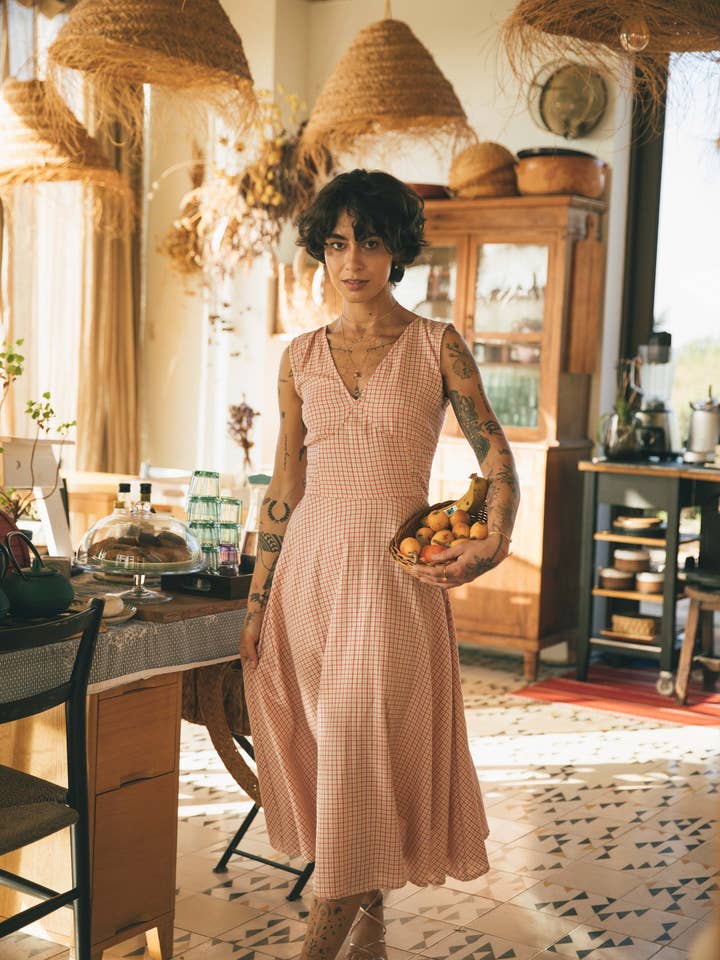 Echino Dress for wholesale by SIZ