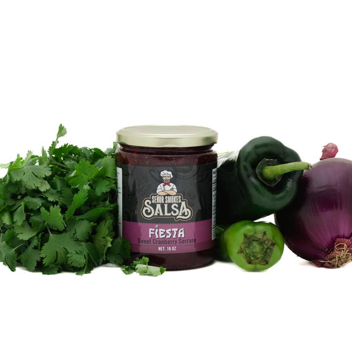 Senor Smoke Salsa - Wholesale Salsa - Fiesta Salsa - Sweet Cranberry Serrano2