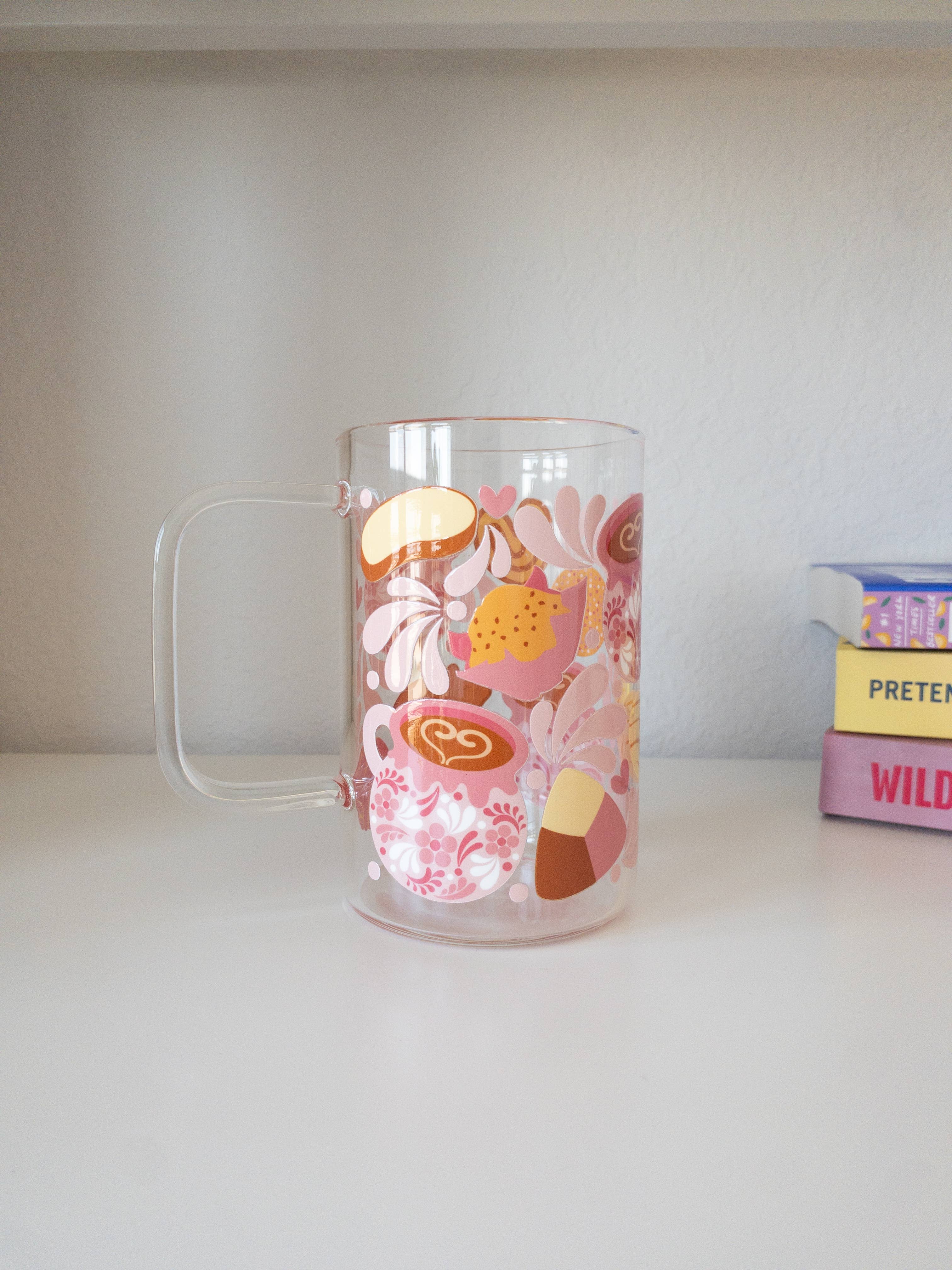 Be Bold Stay Bold - Wholesale Coffee Mug - Pan Dulce Glass Mug – 18oz1