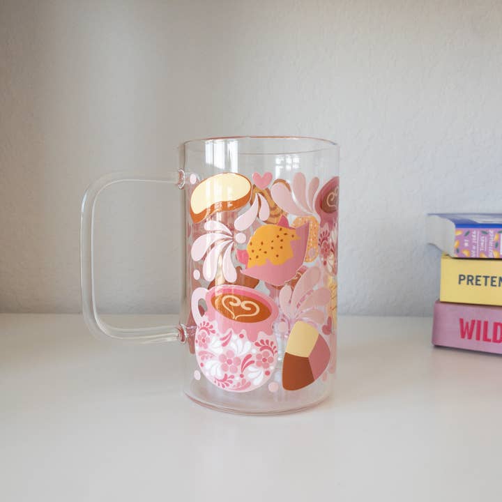 Be Bold Stay Bold - Wholesale Coffee Mug - Pan Dulce Glass Mug – 18oz1