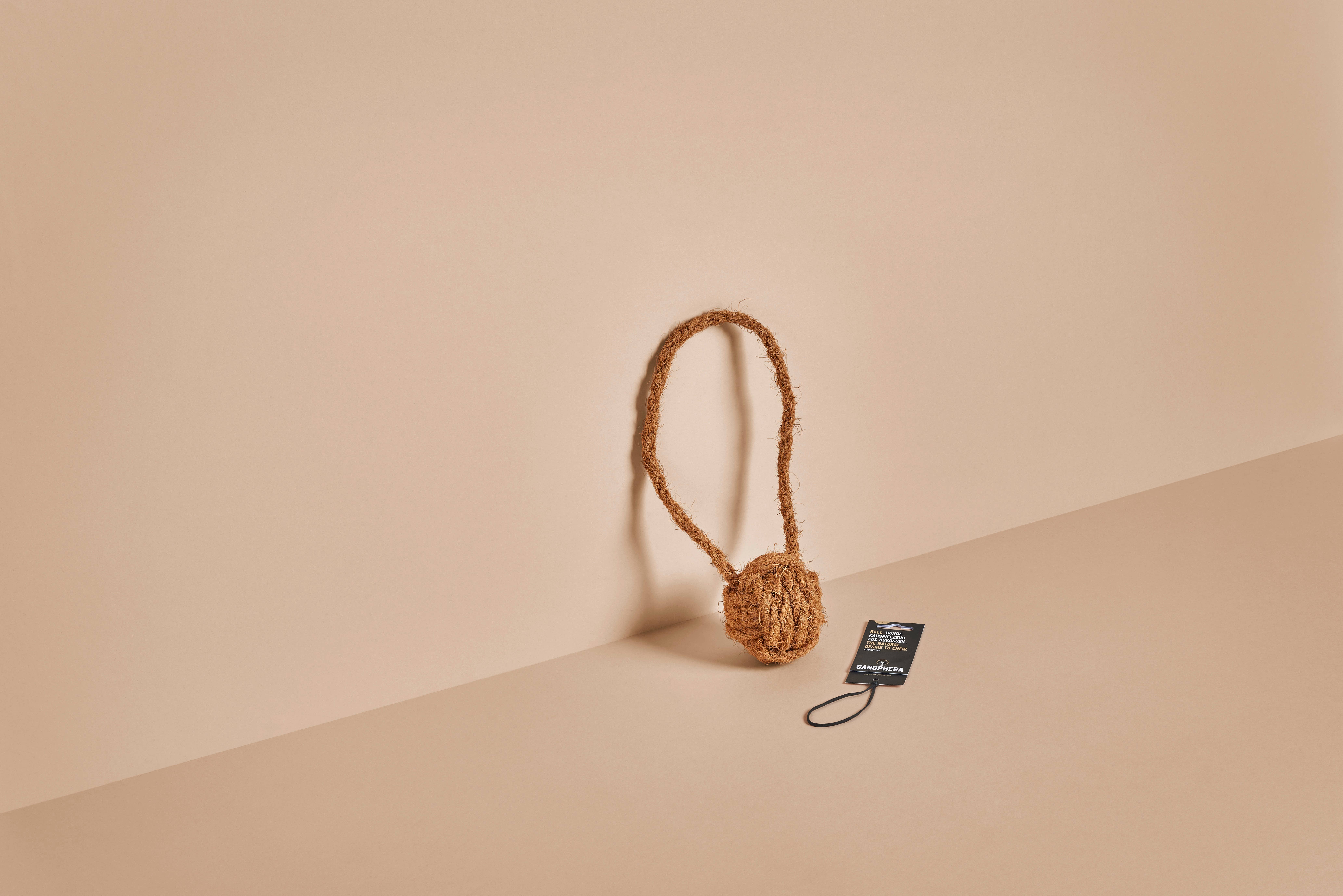CANOPHERA GmbH – Corda - Cão por atacado – COCOBALL. Mordedor para cães feito de corda de coco4