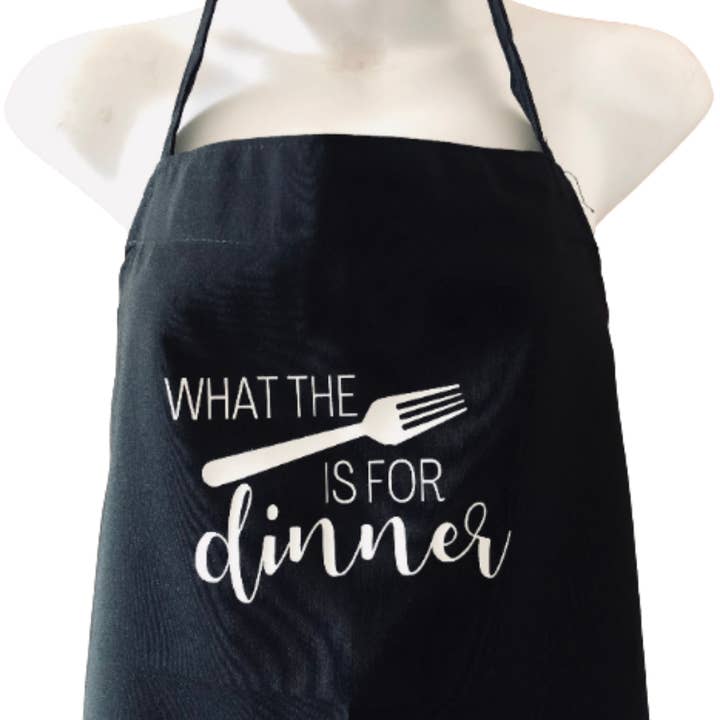 REMOVED BRAND - Vendita all'ingrosso Grembiuli - Grembiuli da cucina divertenti, What the Fork is for Dinner1