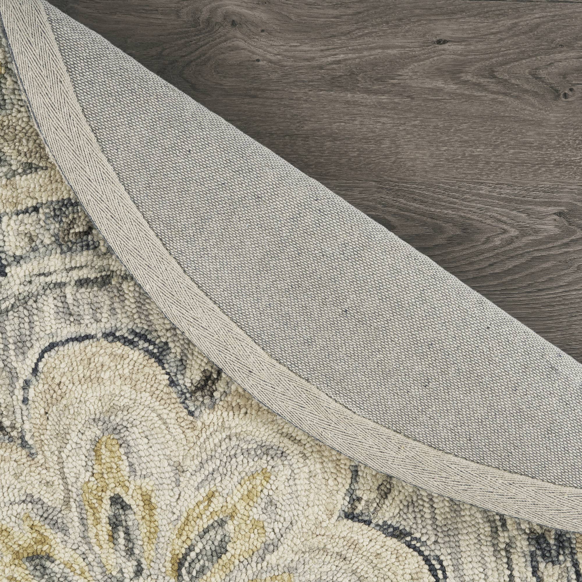 LR Home - Wholesale Area Rug - Nia Classic Scalloped Edge Hand-Tufted Wool Indoor Area Rug30