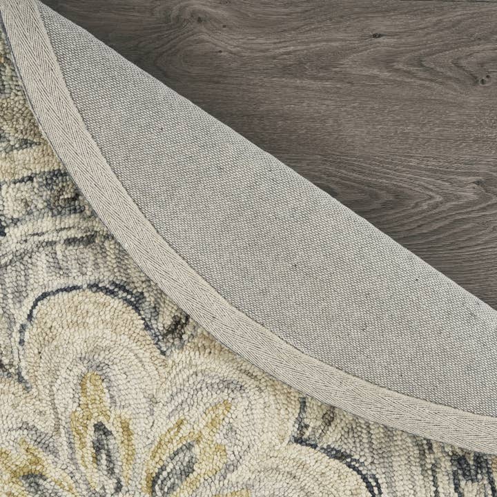 LR Home - Wholesale Area Rug - Nia Classic Scalloped Edge Hand-Tufted Wool Indoor Area Rug30