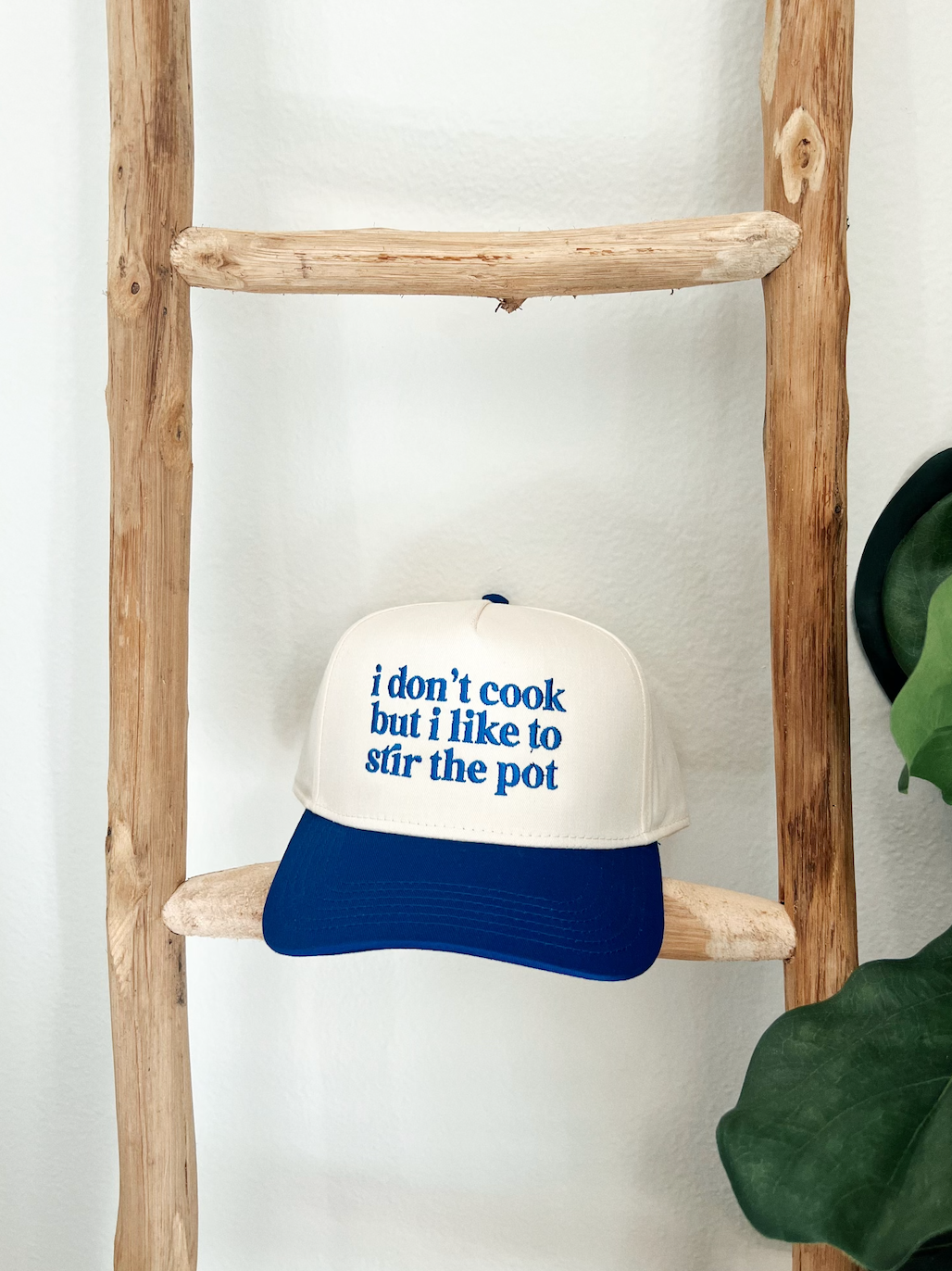 Wholesale I Don't Cook But I Like To Stir The Pot Trucker Hat for your  store - Faire