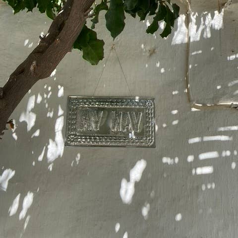 DEKORATION MY WAY - hamret aluminiumsplade for engroshandel hos Flora Jane Paris