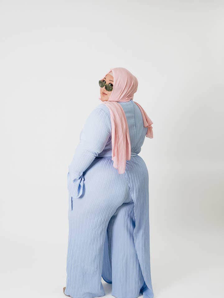 Nour Emporium - Wholesale Jumpsuit - Women's - Janine lilac skirted jumpsuit5