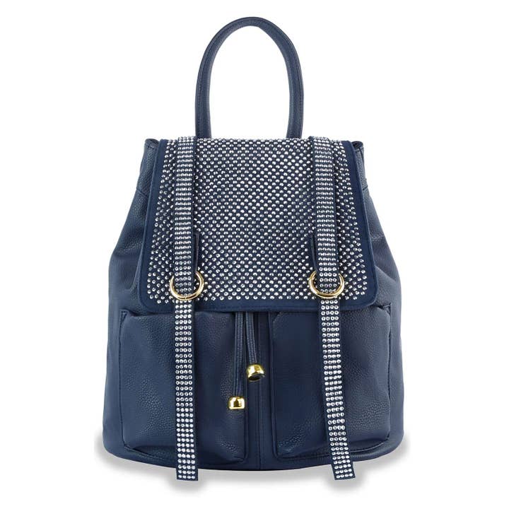 Handbag Express – wholesale Backpack – Women's – Rhinestone Accent Fashion Backpack 1