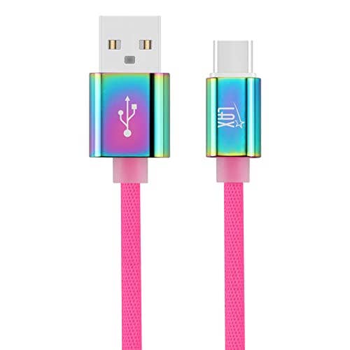 LAX Gadgets - Wholesale Charging Cable - LAX Gadgets USB C Cable - Nylon Braided USB-C Retail Pack16