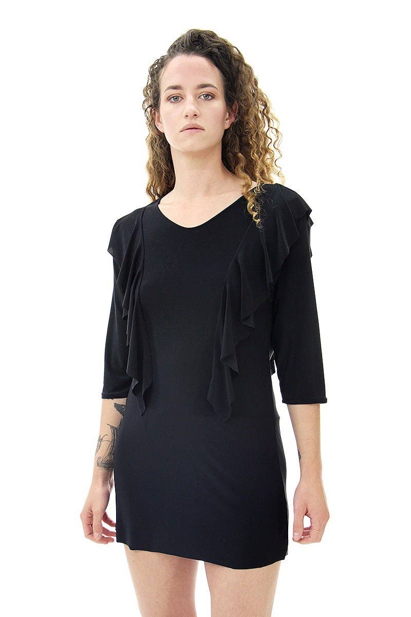 Matrushka – wholesale Dress – Women's – Black Lennox Dress0