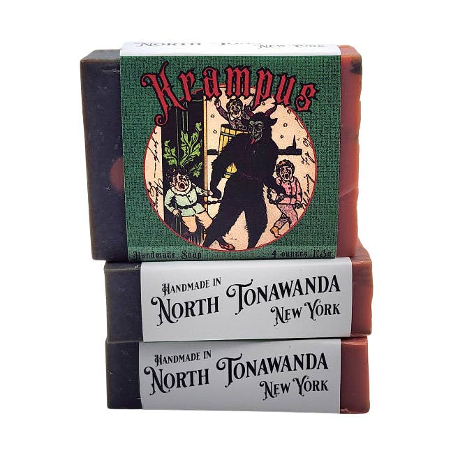 Krampus Handmade Soap - Wholesale Krampusnacht Soap for wholesale by Martinsville Soapworks