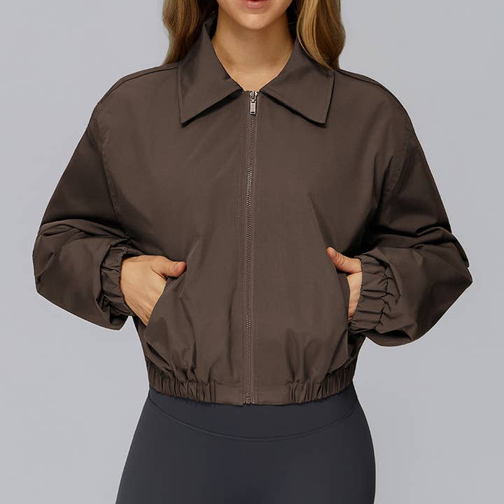 WONDERXFANS - Wholesale Athletic Jacket - Women's - FULL ZIPPER AND LONG SLEEVE OUTDOOR JACKET9