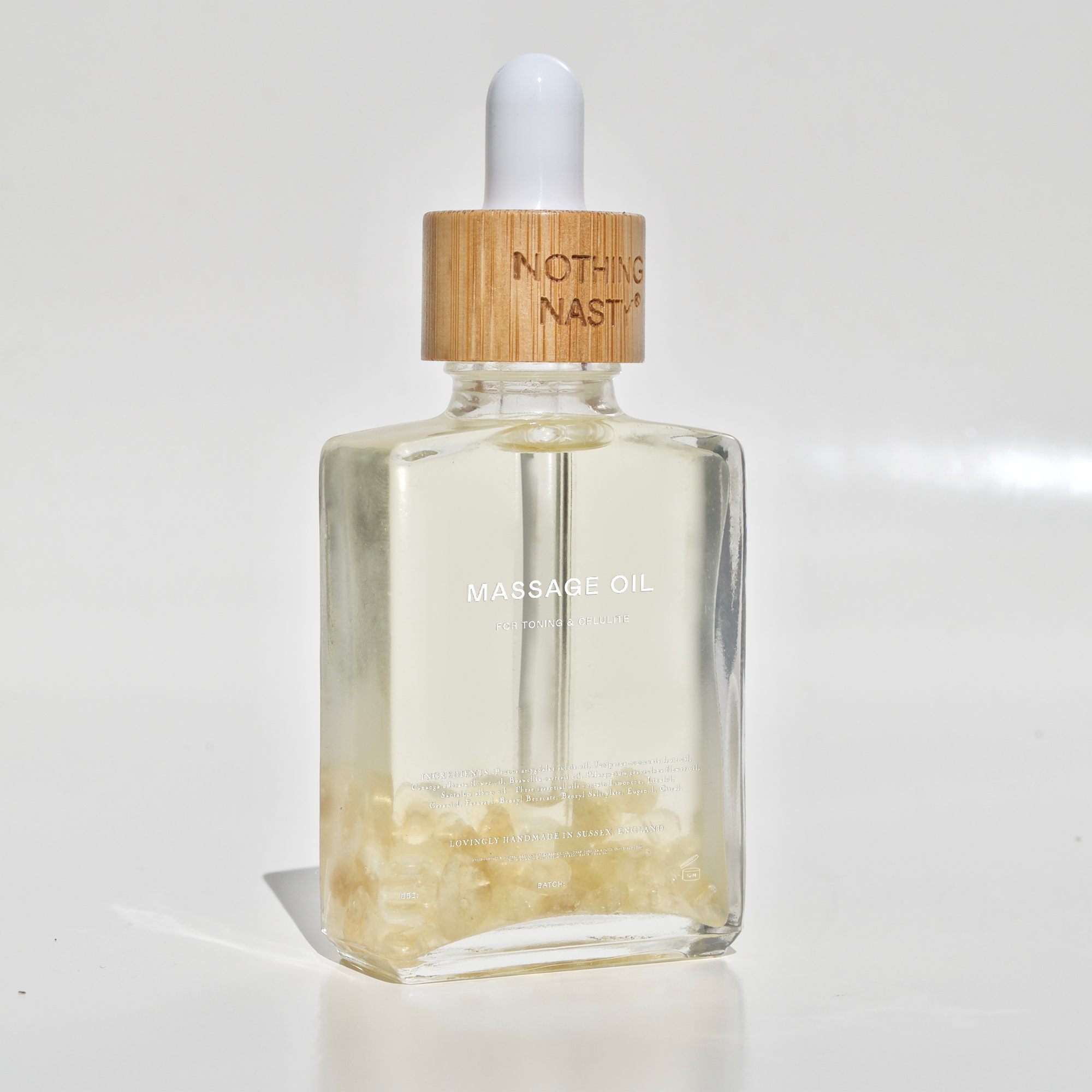 NOTHING NASTY – Óleo de massagem por atacado – ÓLEO DE MASSAGEM TONIFICANTE PARA CELULITE8