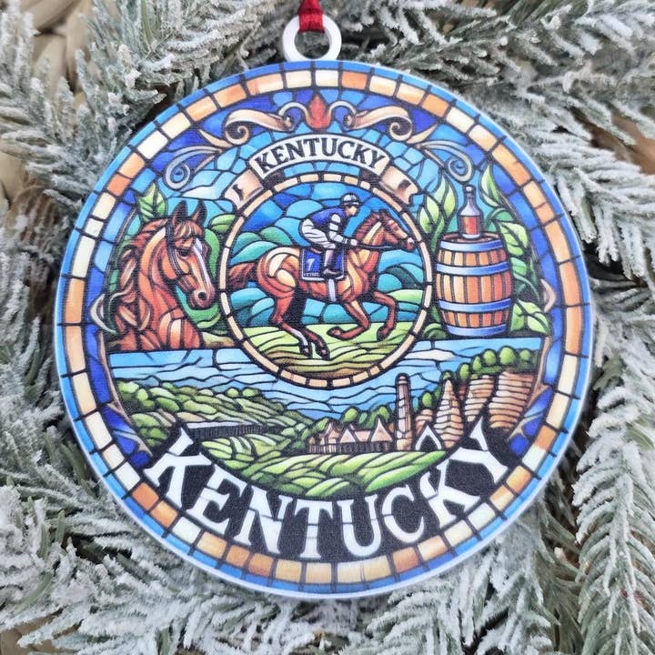Kentucky State Christmas Ornament - Collectible Keepsake for wholesale by Sixth & Sunshine