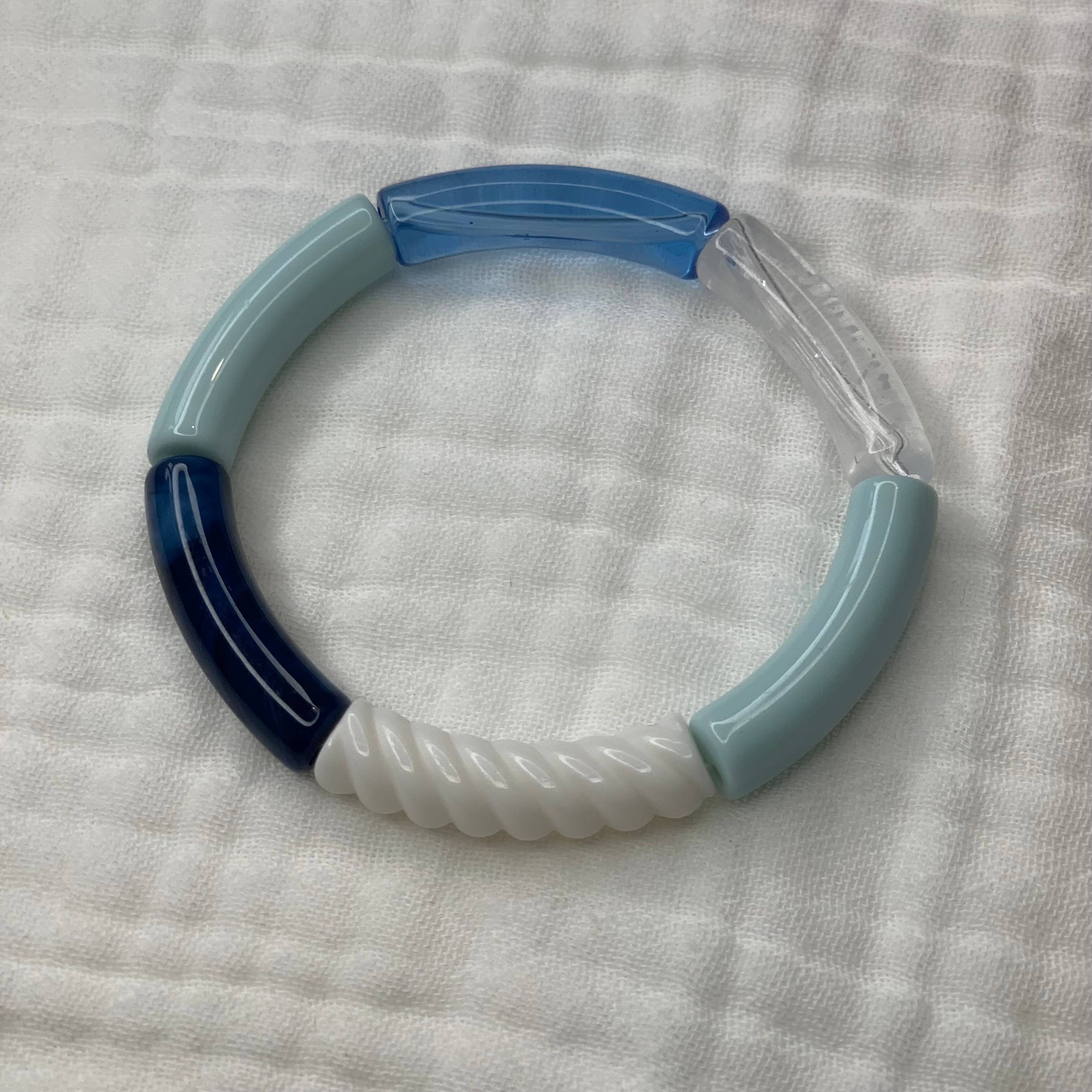 Manacreations – wholesale Pärlarmband – Mörkblåa bangles-armband0