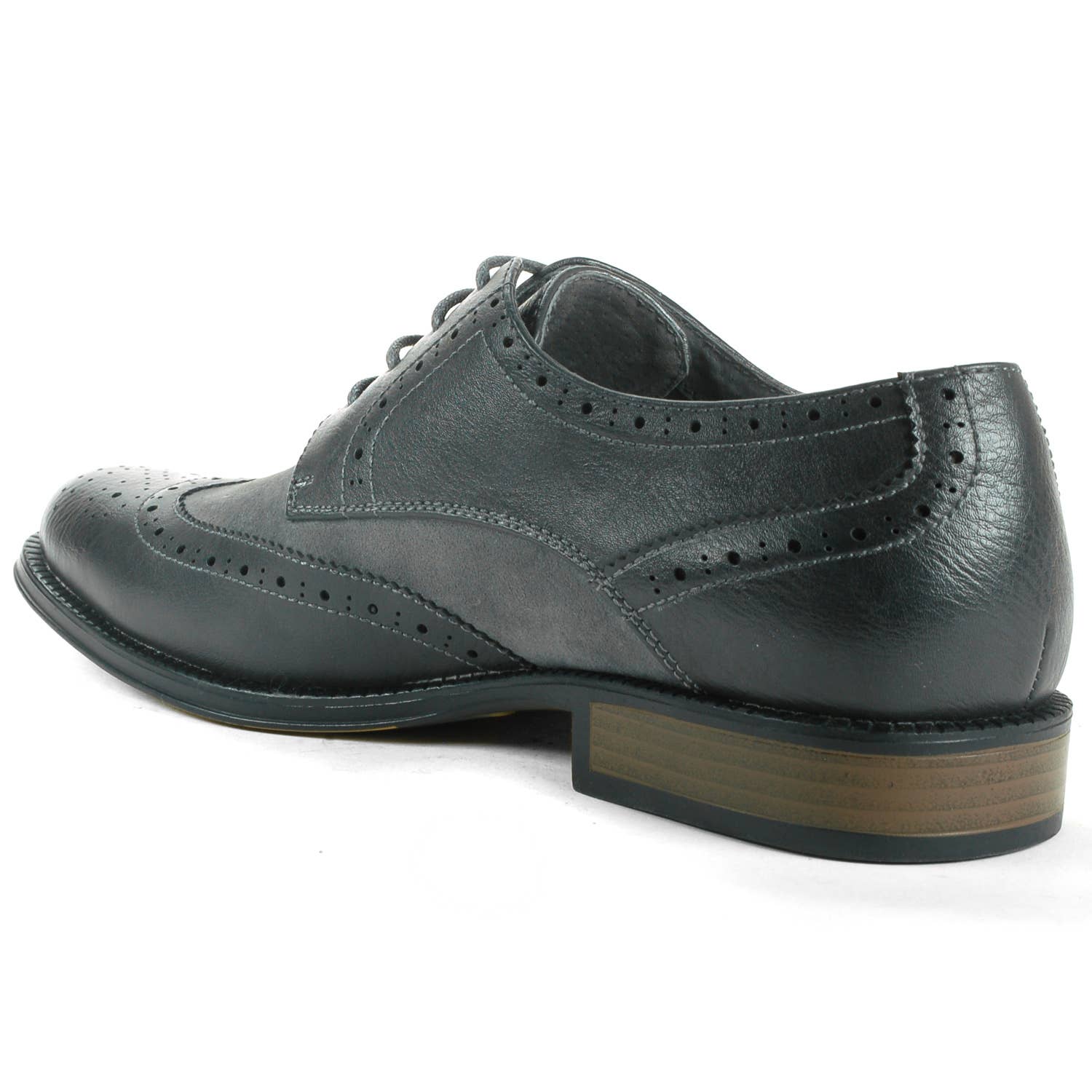 Alpine Swiss - Vente Richelieus – homme - Alpine Swiss Zurich Chaussures habillées à bout d'aile pour hommes Brogue bicolore à lacets Oxfords - ZurichP2T-Parent5