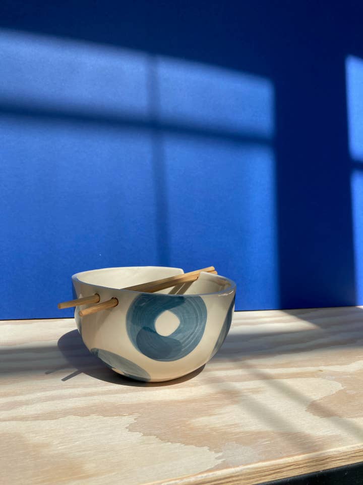 Loop Noodle Bowl (Made to Order) for wholesale by Steph Liddle