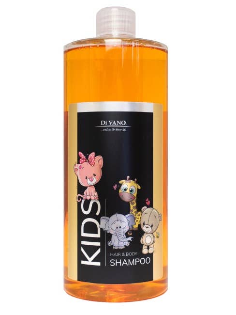 KIDS HAIR & BODY SHAMPOO fruit 1 liter for wholesale by DiVANO PROFESSIONELLE HAARKOSMETIK
