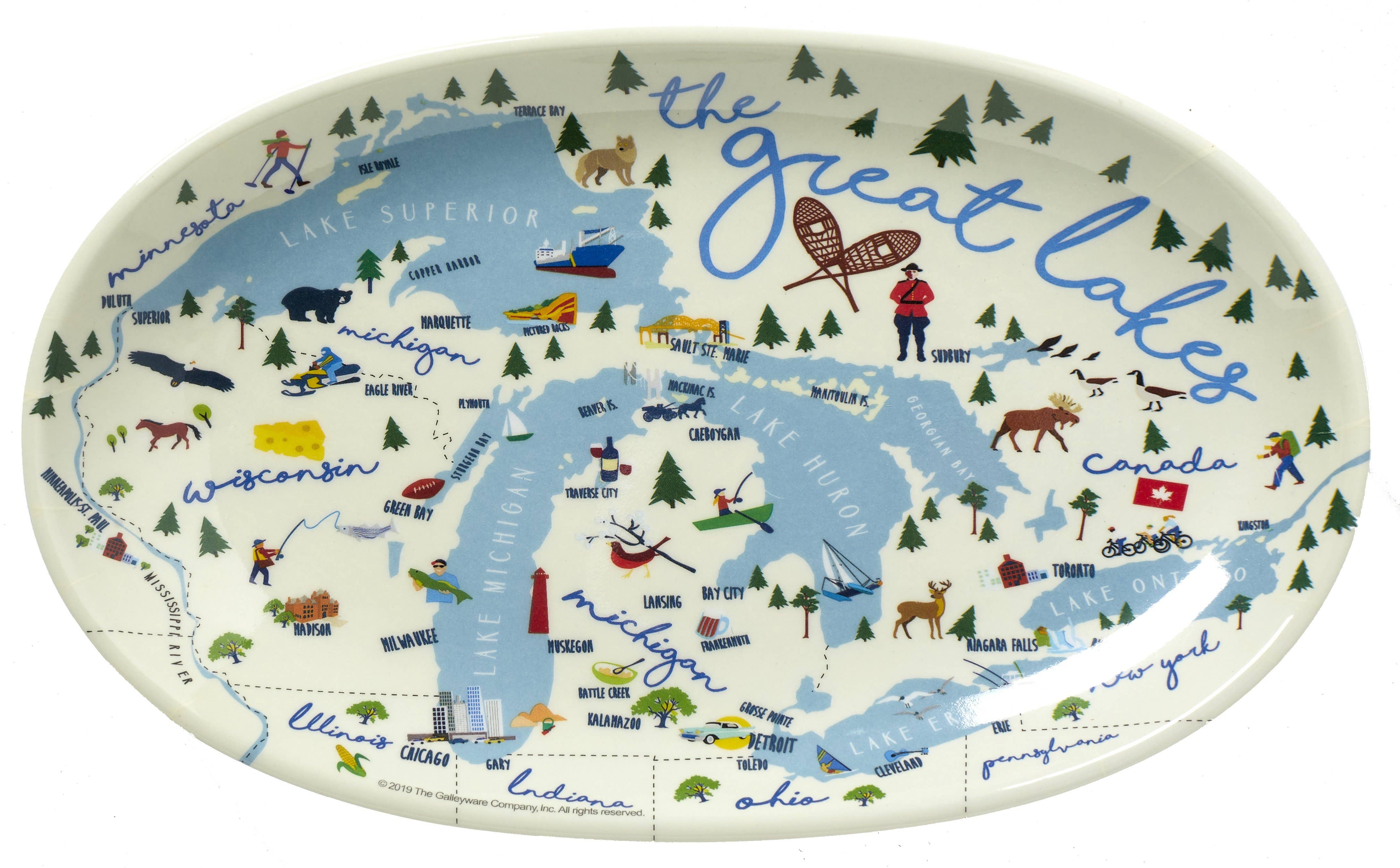 Great Lakes 8.5" Tidbit Tray for wholesale by Galleyware
