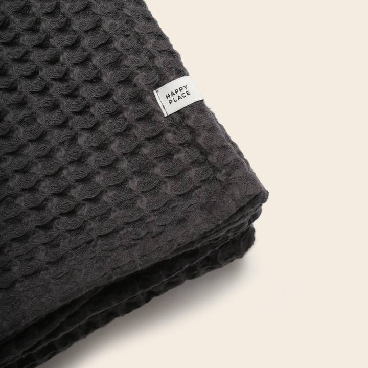 Happy Place Brand - Wholesale Bedding Blanket - The Weightless Waffle Bed Blanket