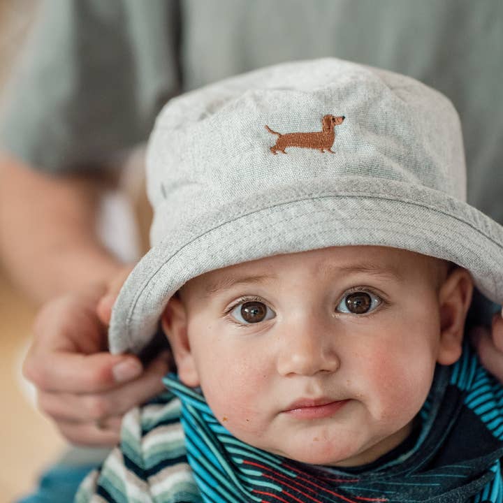 tierly - Wholesale Bucket Hat - Women's - Fisherman's hat with dachshund embroidery2