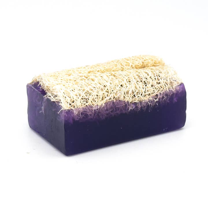 Avlia Home - Wholesale Bar Soap - Avlia Lavender & Loofah Exfoliating Bar (3.5oz)4