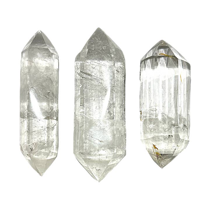 Foliesbijoux - Wholesale Spiritual Stone/Crystal - Biterminated rock crystal tip0