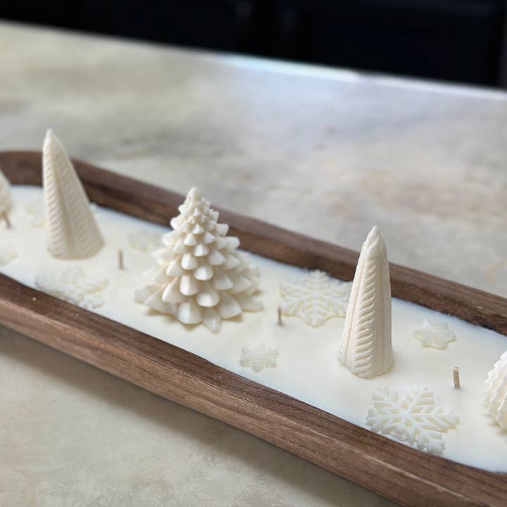 Snow Simplicty for wholesale by Alectrona Candles