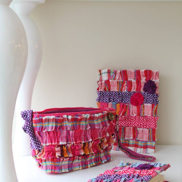 B&P Italia - Wholesale Pouch - Women's - Hand-stitched CASABLANCA zip clutch bag2