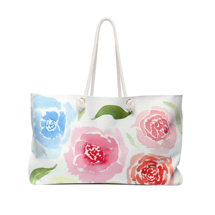 Breng me een boeket - Weekendtas met bloemenprint overal voor wholesale door Oceane's Echo