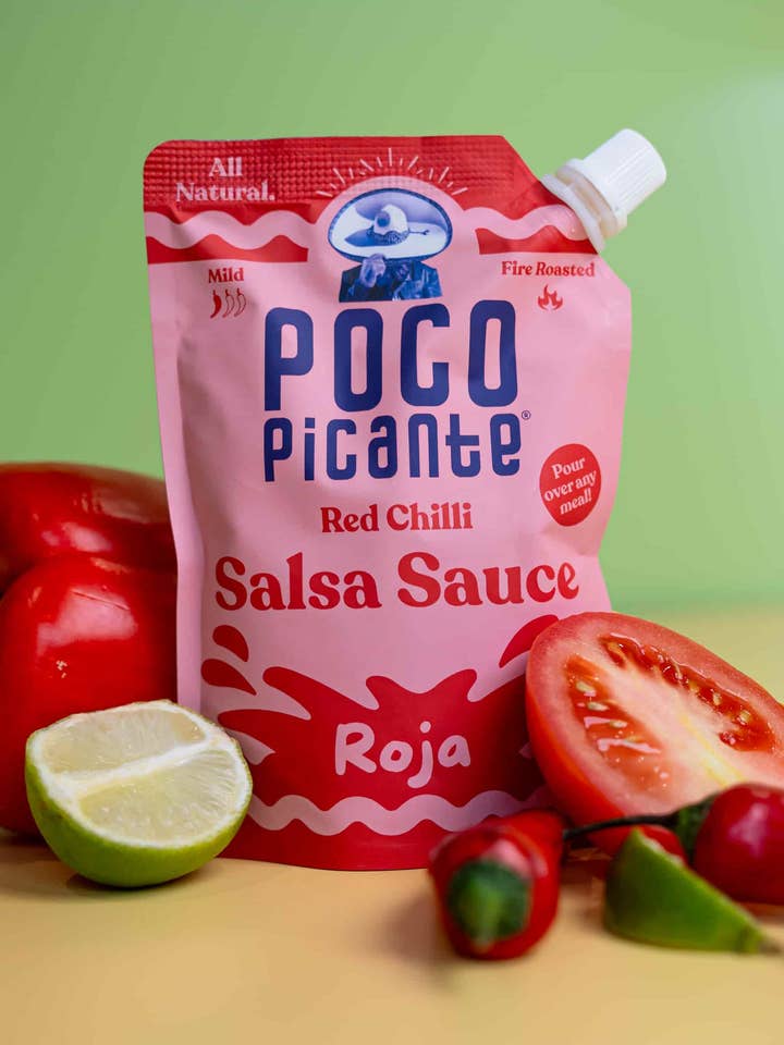 All Natural Mexican Red Chilli Roja Salsa Sauce for wholesale by Poco Picante