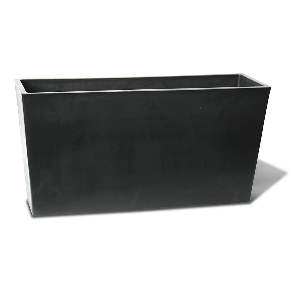 Valencia Patio Planter 31x10x16 - Black for wholesale on Faire0